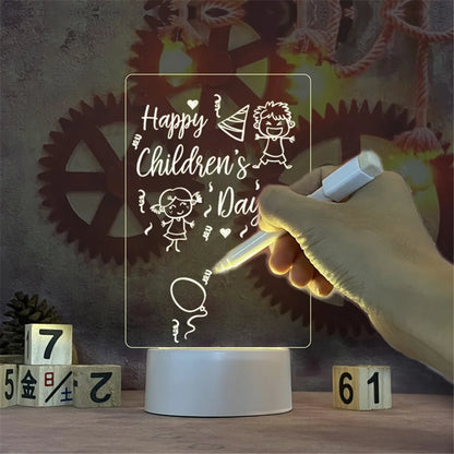 LED Erasable Message Board Bureaulamp