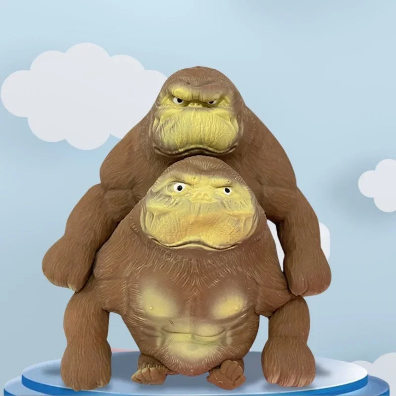 Gorilla Stressknuffel Beeldje voor Bureau