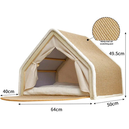 Warme Kattenvilla Winter Nest Comfort Home