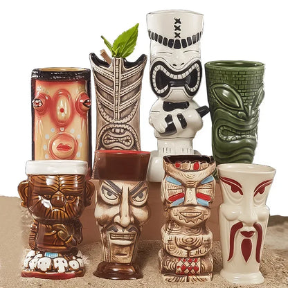 Tiki Cocktail Mok Keramisch
