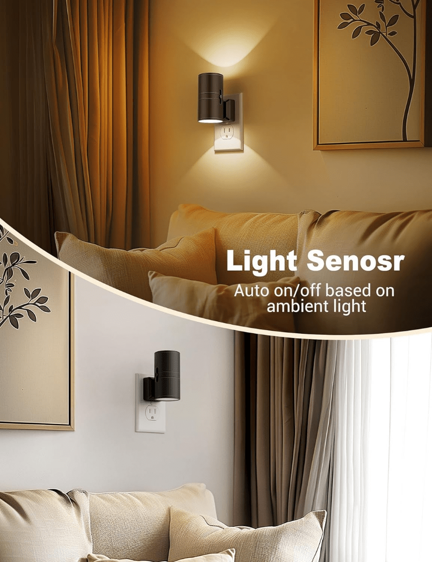 Compact LED Nachtlampje Set