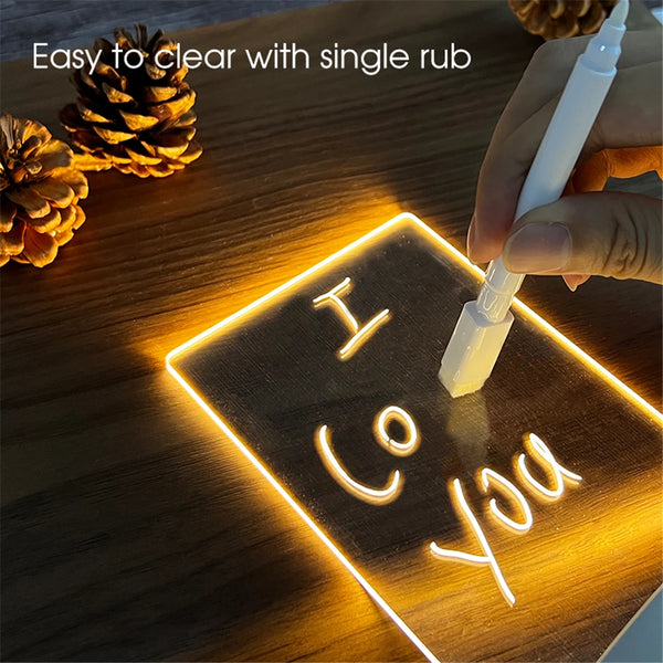 LED Erasable Message Board Bureaulamp