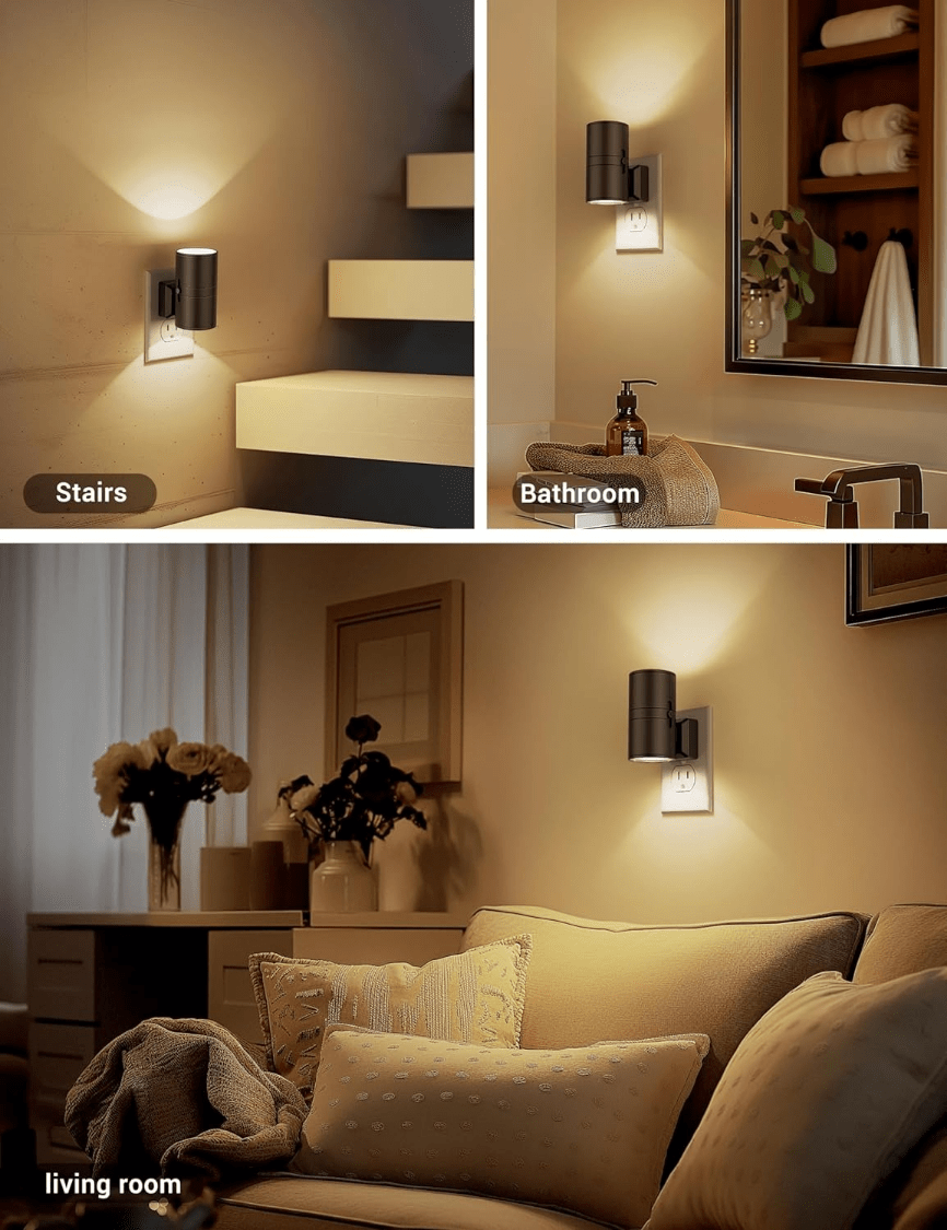 Compact LED Nachtlampje Set