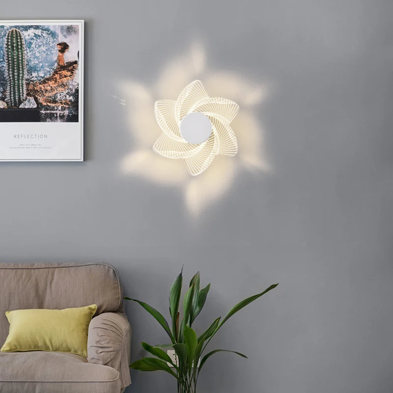 Sneeuwbloem Wandlamp