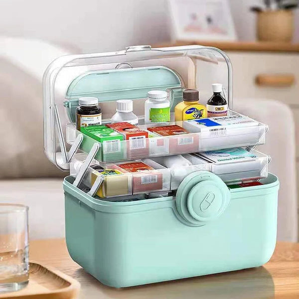 3-Laags Medicijn Opbergdoos