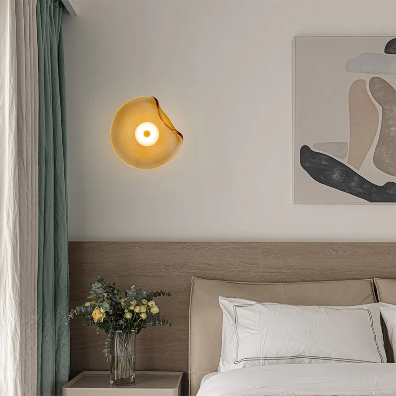 Nordic Glazen Kunst Wandlamp