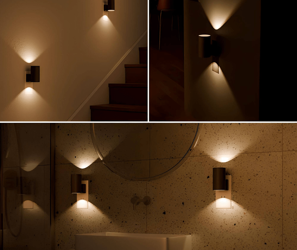 Compact LED Nachtlampje Set