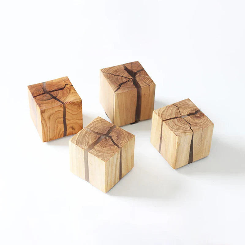 Creatieve Houten Kubus Lamp