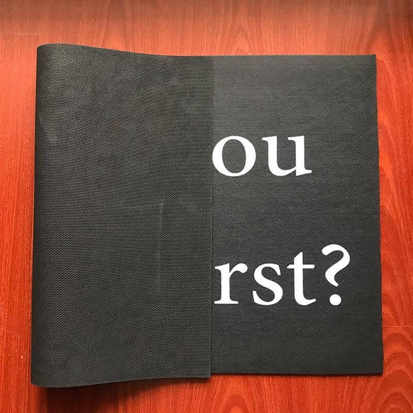 Did You Call First? Grappige Anti-Slip Deurmat