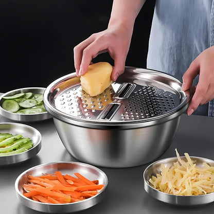 3-in-1 Groente Snijder Set
