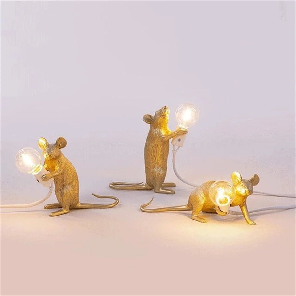 LED tafellampen hars dier rat muis tafellampen