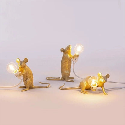 LED tafellampen hars dier rat muis tafellampen