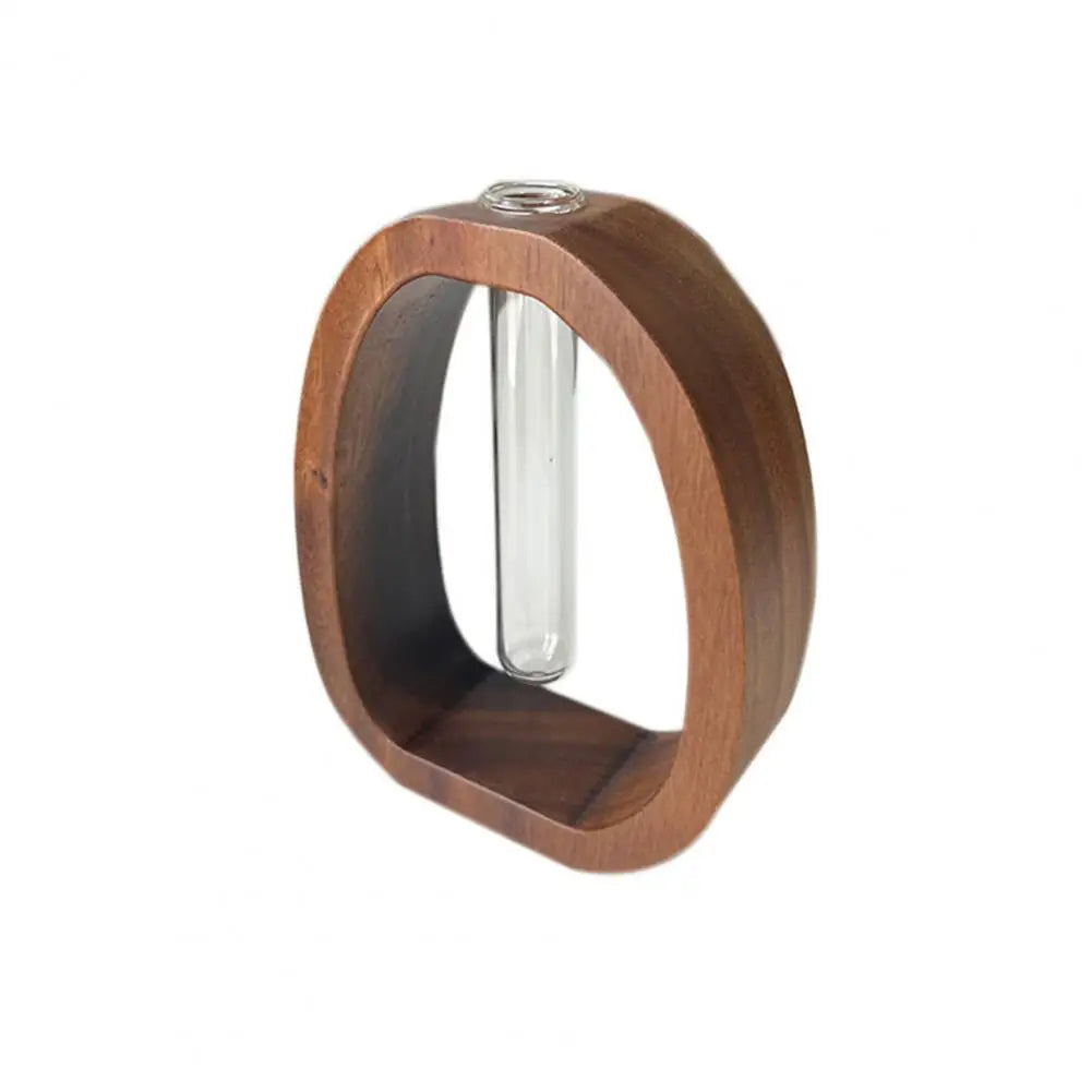 Houten Hydroponische Testbuisvaas