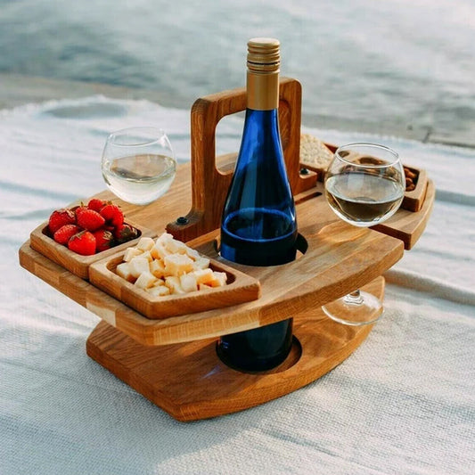 Draagbare Wijnpicknicktafel