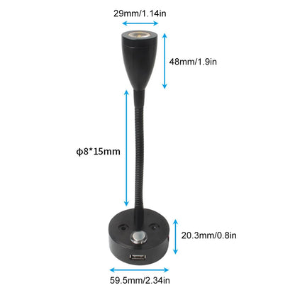 Dimbare LED Leeslamp