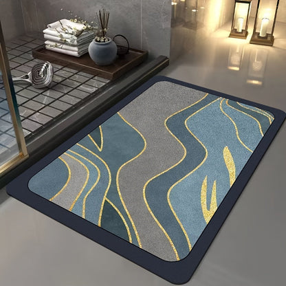 Stijlvolle Geometrische Badmat