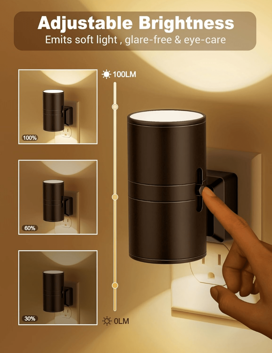 Compact LED Nachtlampje Set