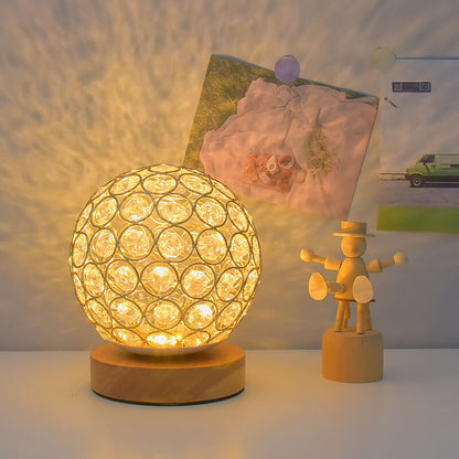 Stijlvolle Crystal LED Tafellamp