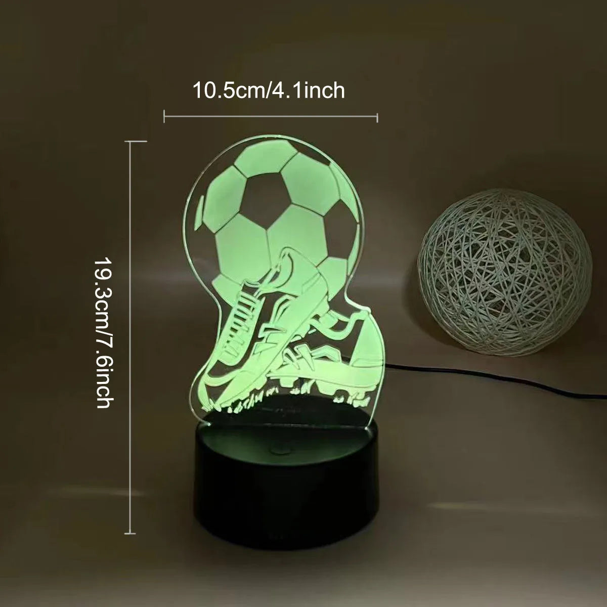 Football 3D Nachtlamp