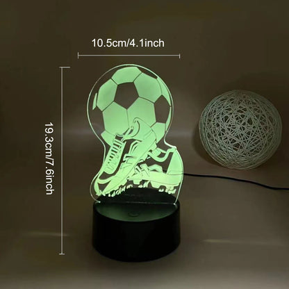 Football 3D Nachtlamp