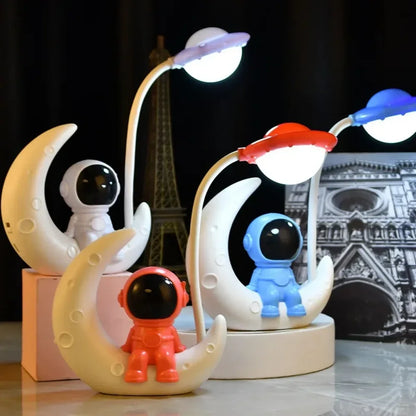 Maan Astronaut Nachtlampje Bureaulamp
