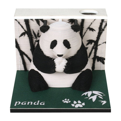 Omoshiroi Blok 3D Kladblok Kalender