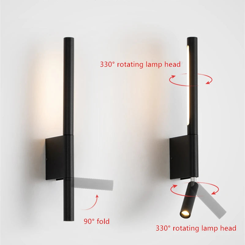 Bedlamp 330 graden draaibaar verstelbaar