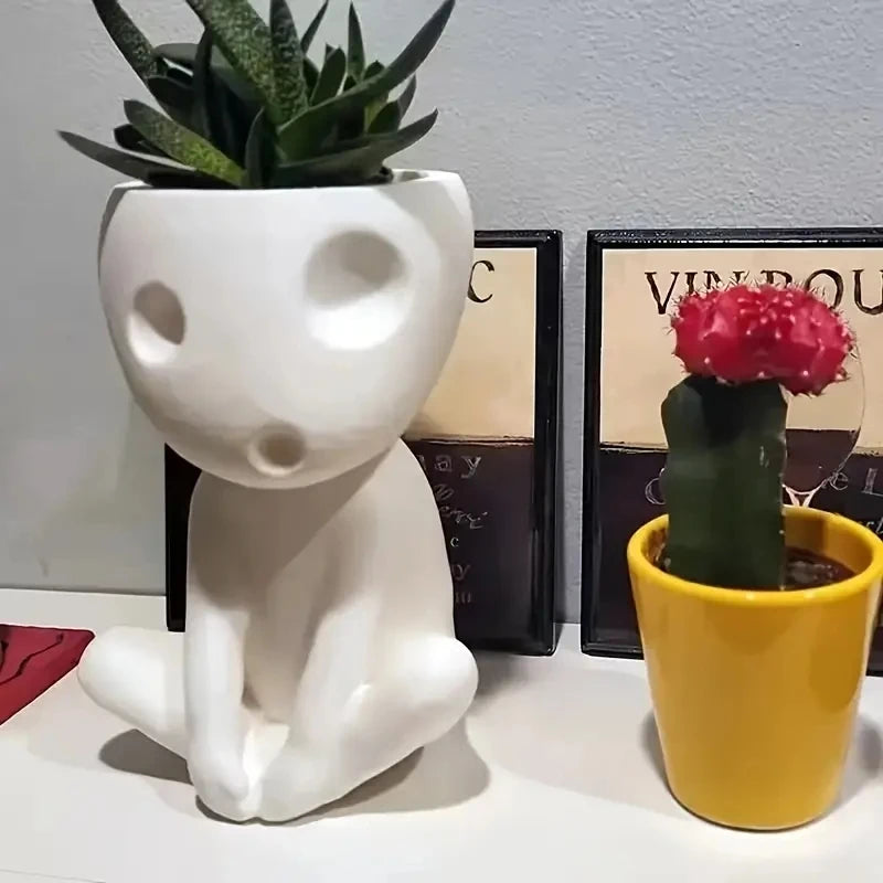 Schattige Bloempot Pop Decoratie