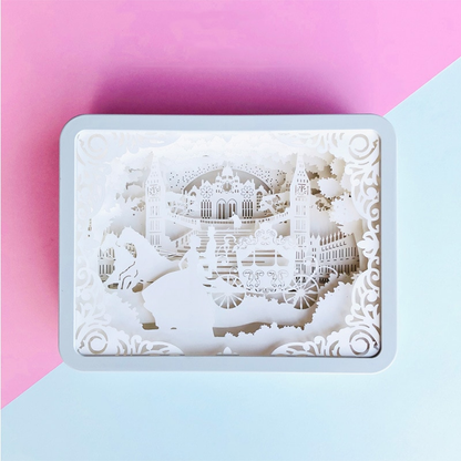 Magische 3D Papercut Lamp