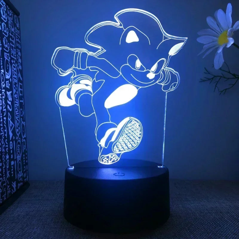 Sonic LED Nachtlampje Kawaii