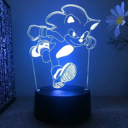 Sonic LED Nachtlampje Kawaii