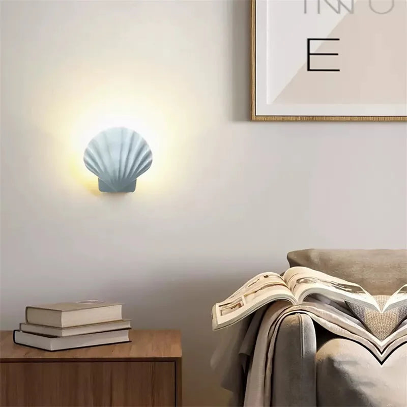 Zee Schelp Wandlamp voor Tuin