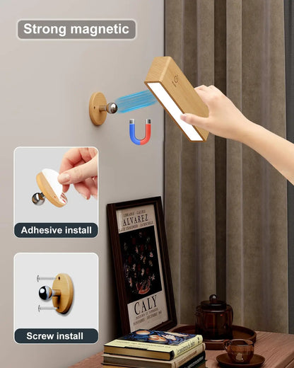 360° Draaibare Aanraakgevoelige Magnetische Lamp