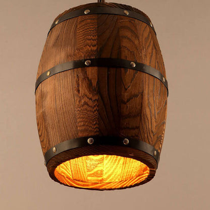 Sfeervolle Wijnvat Hanglamp