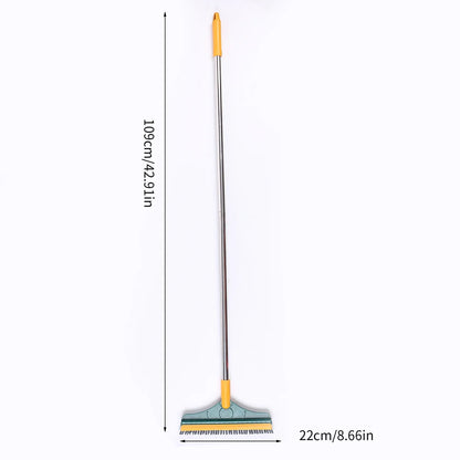 2 In 1 Vloerborstel Met Lange Steel