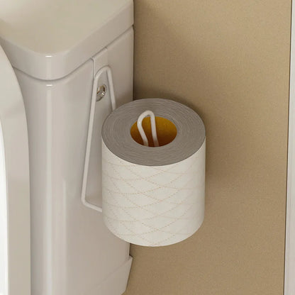 Slim RVS Toiletrolhouder Muurmontage Ruimtebesparend