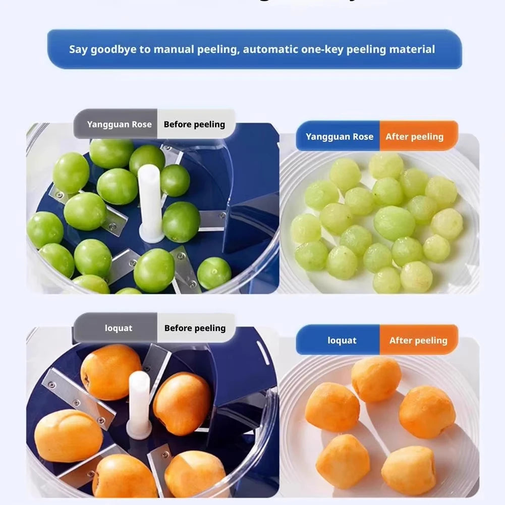 Automatische Grapes Bessen Schilmachine