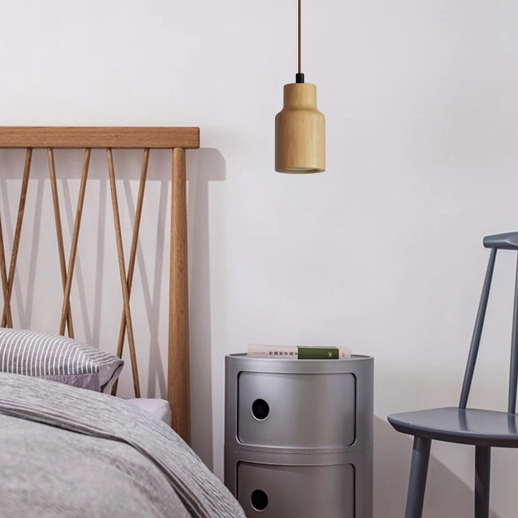 Houten Hanglampje Vrolijke Verlichting