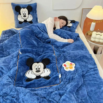 Stitch KnuffelPlaid en Kussenset