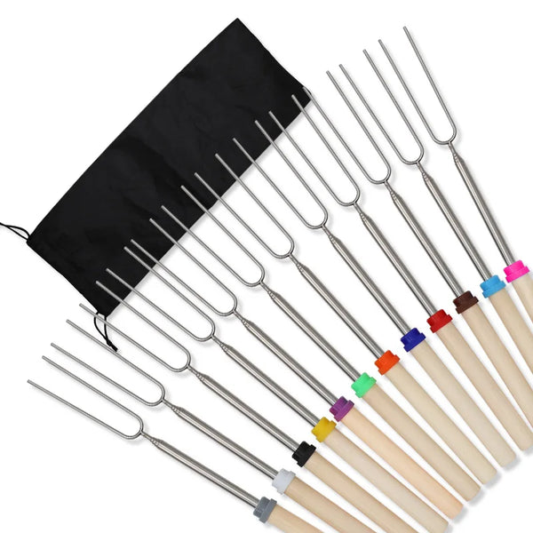 Uitschuifbare Marshmallow Barbecue Sticks