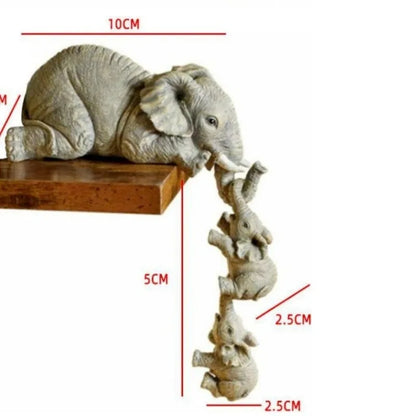 Olifant Knuffel Mini Beeldjes Set