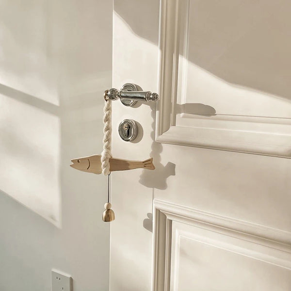 Vissige Houten Deurhanger Auto Wand