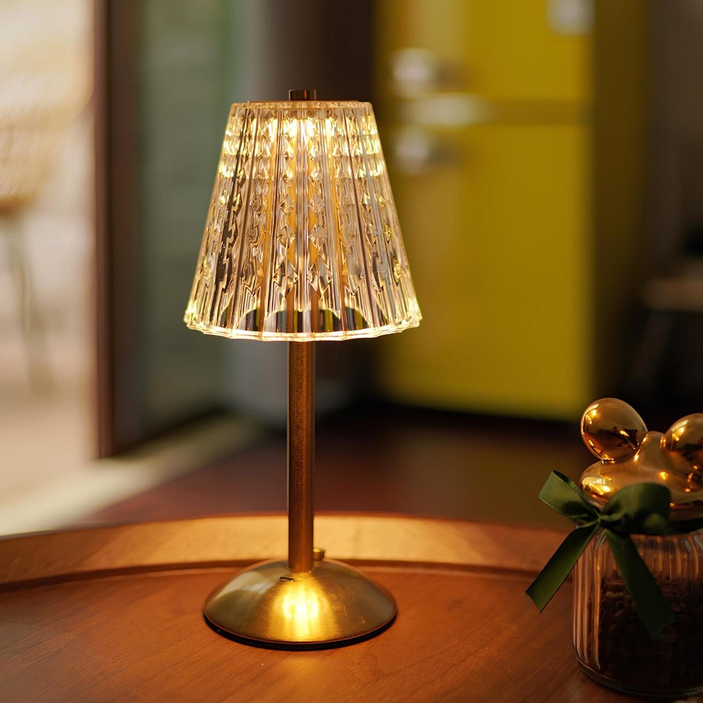 Crystal Draadloze Tafellamp Met Bar Touch