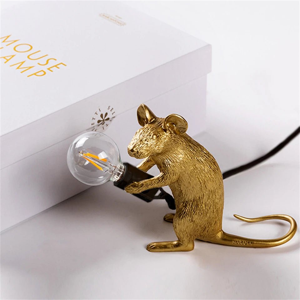 LED tafellampen hars dier rat muis tafellampen