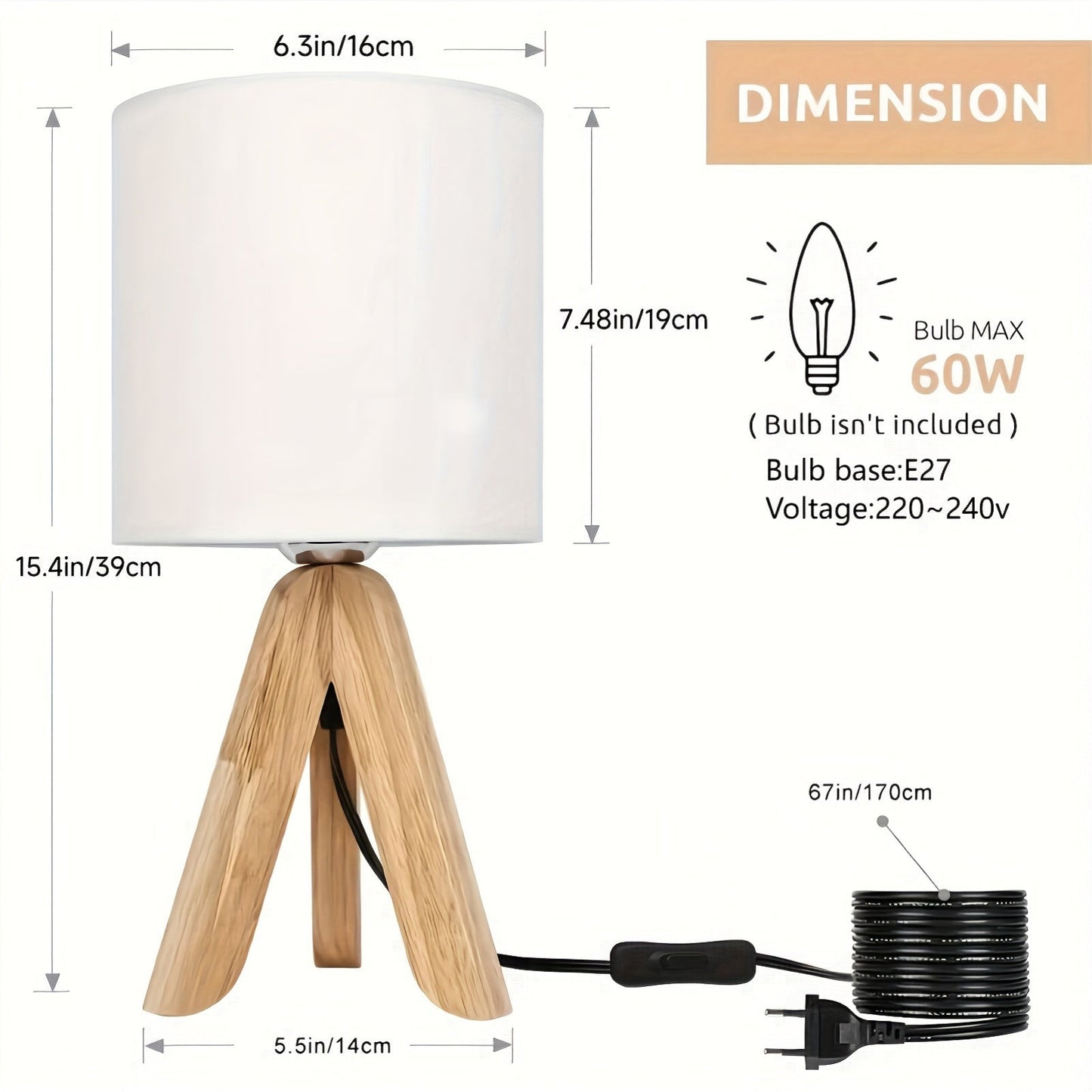 Moderne Driepoot Leeslamp