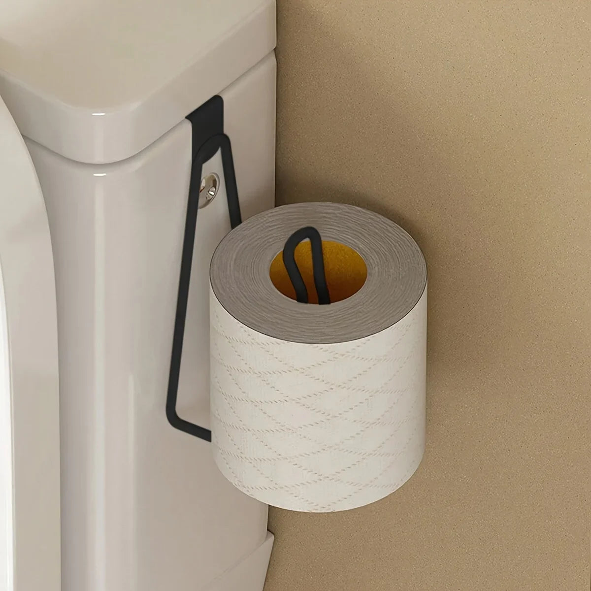 Slim RVS Toiletrolhouder Muurmontage Ruimtebesparend