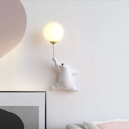 IJsbeer LED Wandlamp