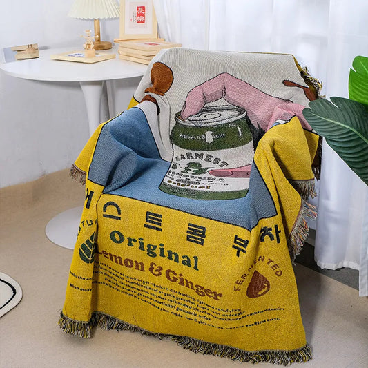 Kombucha Kunst Deken