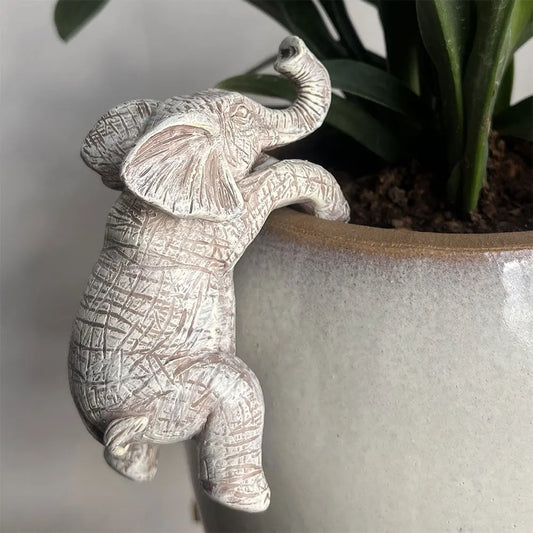 Schattige Olifant Tuinhanger
