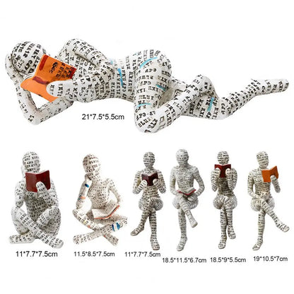 Boekenwurm Beeld lezen denken